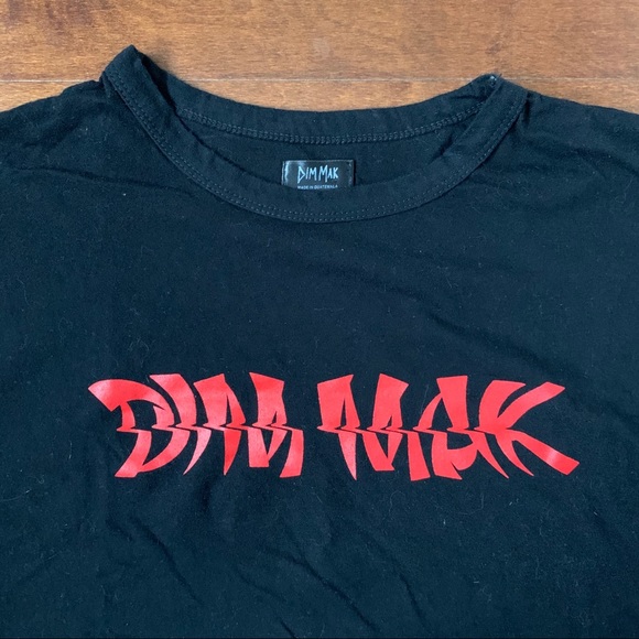 Steve Aoki | DIM MAK Black Rave Tee • Official Merch - Picture 2 of 3
